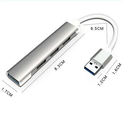 Extender adapter for notebook desktop computer one for four