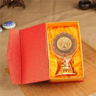 Tibetan Buddhist Supplies Tantric Treasure Mirror Ornaments
