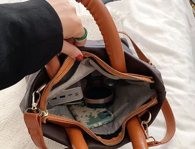 Fashion Down Bag Women Large Capacity