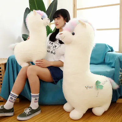Cute Animal Fantasy Alpaca Plush Toy Doll Pillow Creative Girl Gift Large Doll