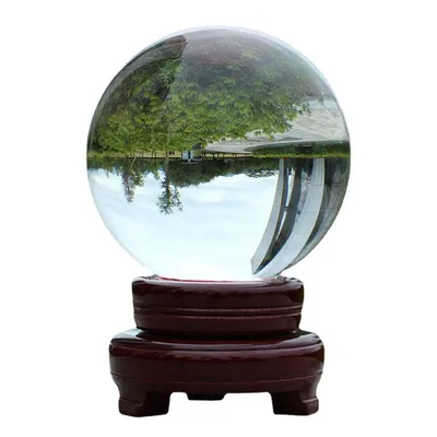 Nordic Light Luxury Metal Crystal Ball Craft Decoration