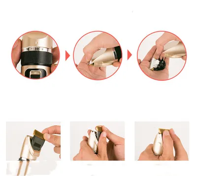 Professional Low Noise Pet Hair Clipper  Easy Grooming For Dogs & Cats