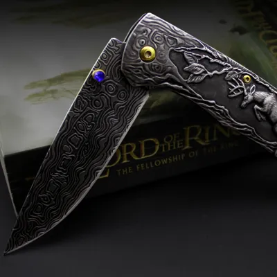 Craft Folding Wild Survival Camping Anti-height Hardness Steel Knife