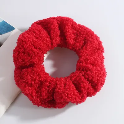 Women Hair Scrunchies Vintage Velvet  For Girls Ponytail Holder Rubber Bands Hair Ties Accessories