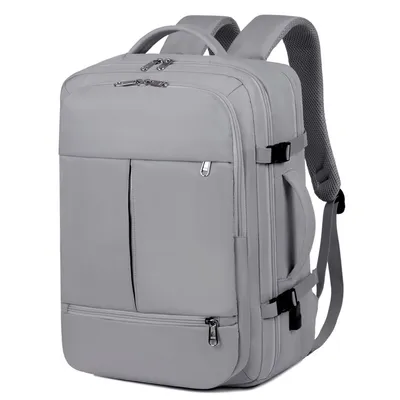 Large Capacity Backpack For Women Men Multiple Pockets And Zippers Versatile Computer Bags Business