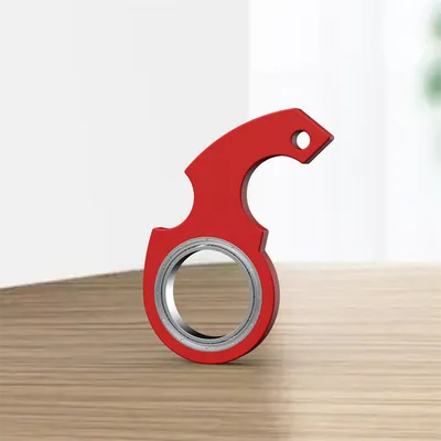 Creative Fidget Spinner Toy Keychain Hand Spinner Anti-Anxiety Toy Relieves Stress Finger Spinner Keychain Bottle Opener Kids Toy