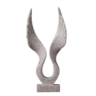 Cute Mini Dapeng Wings Exhibition Resin Craft Decoration