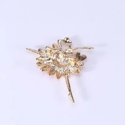 New Alloy Ballet Girl Brooch Accessories