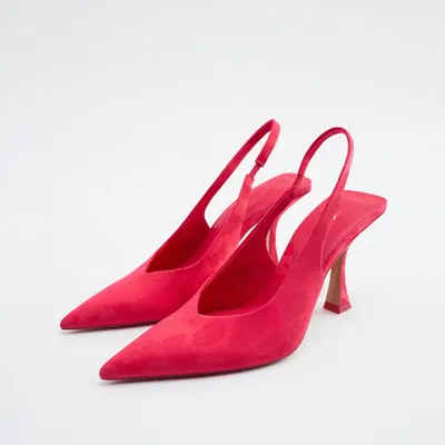 Fashion High Heel Sandals Stiletto Back Strap Pointed Toe
