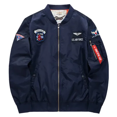 Embroidered jacket men