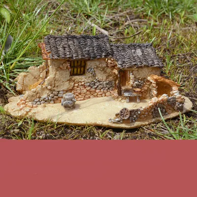 Creative Mini Small House Ornaments Micro Landscape Home Decorations