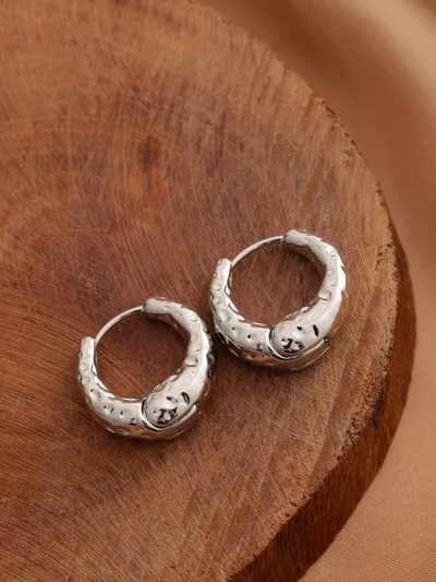 Smooth Geometric Hollow Earrings For Women