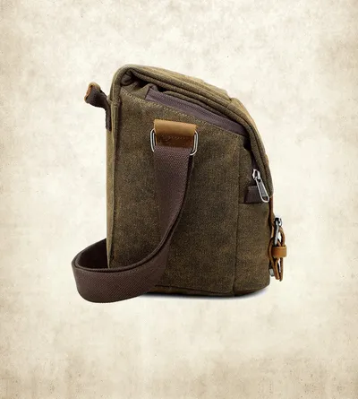 Single-Shoulder Camera Bag Multifunctional SLR Photography Canvas Bag Camera Bag