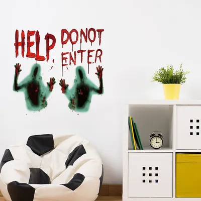 Halloween Zombie Wall Sticker