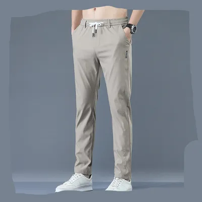 Casual Trousers Men's Straight Loose Pants