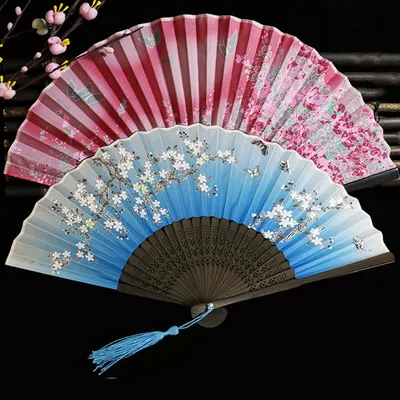 Ancient Style Folding Fan Manufacturers Craft Gifts Erqing Japanese Style