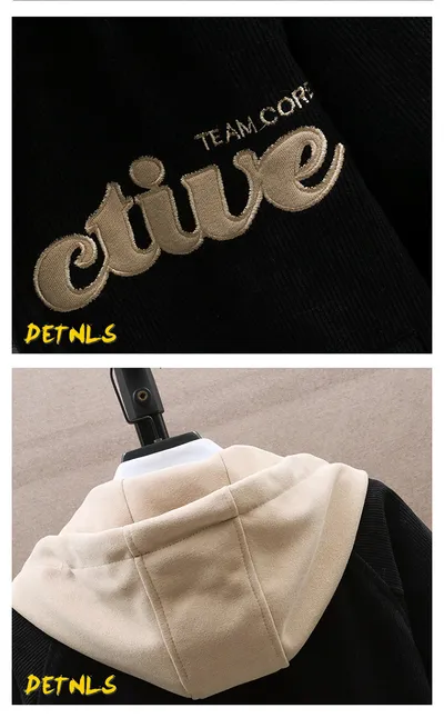 Youth Baseball Jacket Spring And Autumn Hooded Jacket