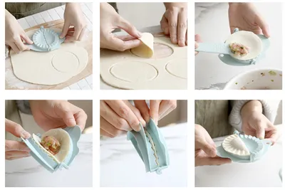 Plastic Dumpling Maker Device