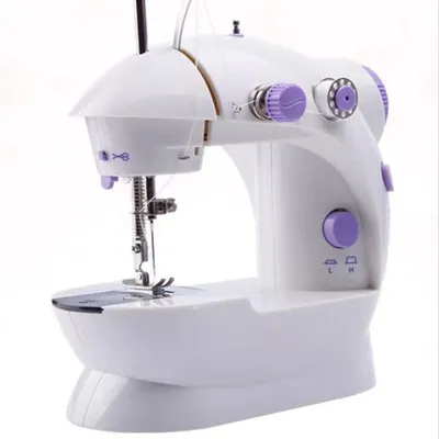 Portable Mini Electric Sewing Machine Multifunctional Desktop Tailor Home Use