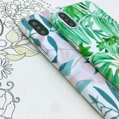 Painted phone case