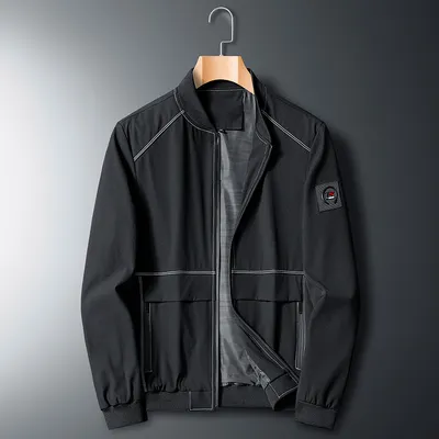 Plus Size Jacket Men's Spring And Autumn Baseball Uniform