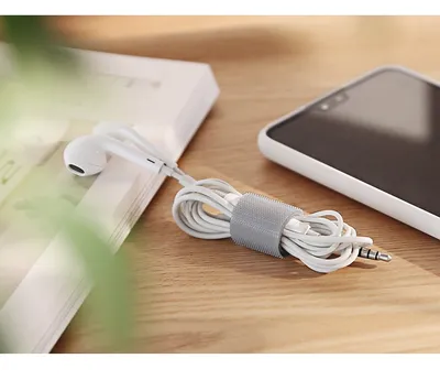 Japanese Velcro Tape With Detachable Cable Headphone Data Cable Binding Band