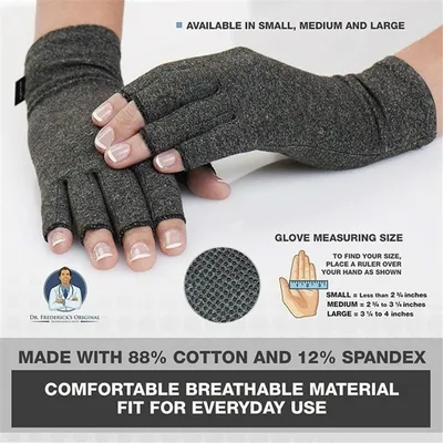 Breathable Health Care Half Finger Gloves