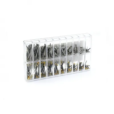 Watch Accessories Concave-convex Link Fixed Shaft Gold Silver