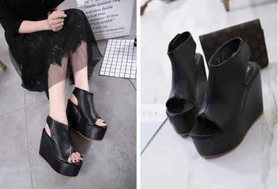 Stylish wild wedge sandals