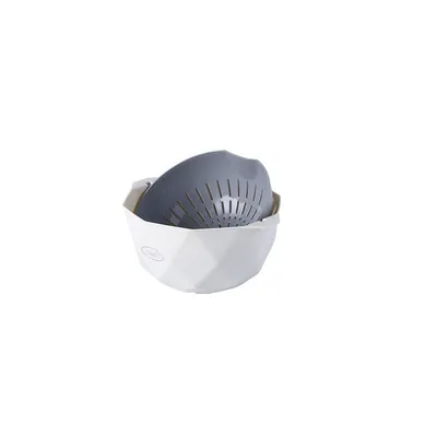 Double-layer Washing Fruit Plate Sink With Handle