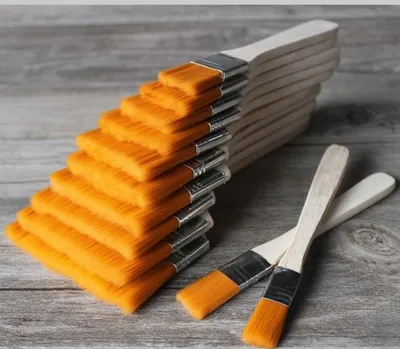 Nylon Hair Oil Painting Brush Industrial Brush Glue