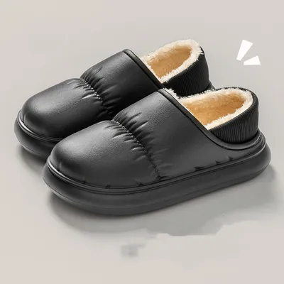 Waterproof Cotton Shoes For Women's Winter Bag And Household Use
