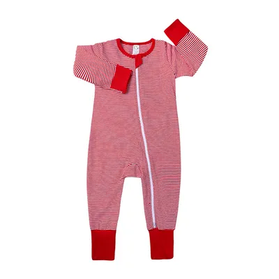 Spring and Autumn Baby Cotton Cartoon Jumpsuit