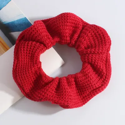 Women Hair Scrunchies Vintage Velvet  For Girls Ponytail Holder Rubber Bands Hair Ties Accessories