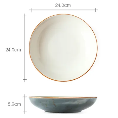 Household European-style Simple Ceramic Tableware