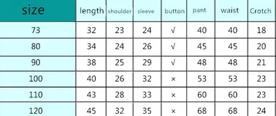 Baby clothes for boys and girls