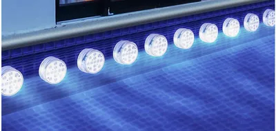 Led Beads Submersible Light Waterproof Underwater Lamp For Garden Swimming Pool Fountain Spa Party Bathroom Remote Control