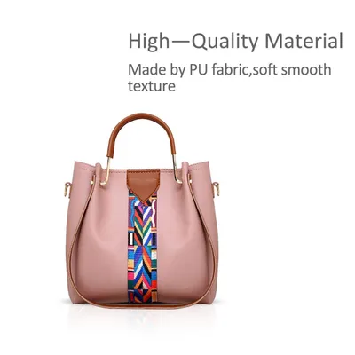 Women Handbags Shoulder Bags 4 Pcs Handbags For Ladies Top-Handles Crossbody Bags Purse Wallet