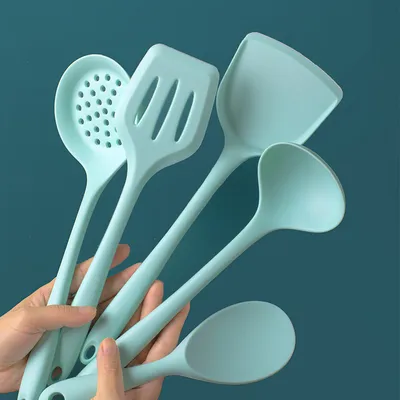 Kitchen Cooking Spoon Spatula Cooking Spoon Spatula Non-stick Pan Cooking Spatula Silicone Spatula