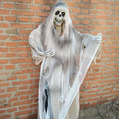 Scary hanging decorations for the Festival