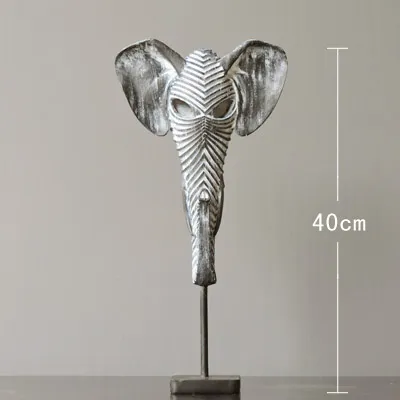 متجر الملابس الإسكندنافية Mask Decorative اليدوية الحرف المجوهرات الراتنج زخرفة