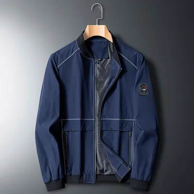 Plus Size Jacket Men's Spring And Autumn Baseball Uniform