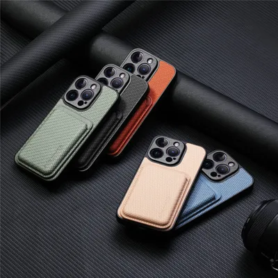 Phone Case Sticker Magnetic Card Holder