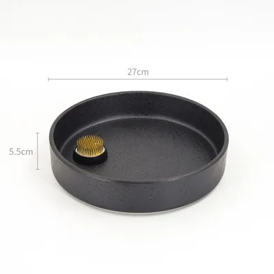 Japanese Flower Arrangement Ceramic Chinese Flower Plate
