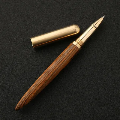 Business Creative Gift Solid Wood Metal Pen