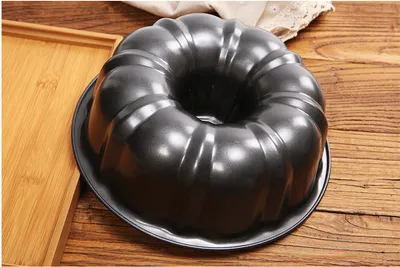 Round Deep Baking Mold Bundt Pumpkin Shape Cake Pan