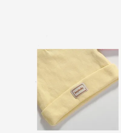 Newborn Hat Baby Tire Hat Spring and Autumn Double Layer