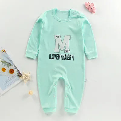 Baby cotton jumpsuit Long sleeve romper