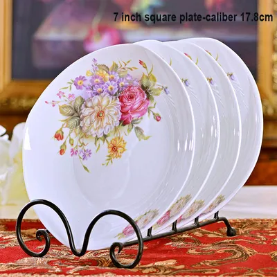 Bone China Phnom Penh Home Dishes Nordic Net Red Tableware