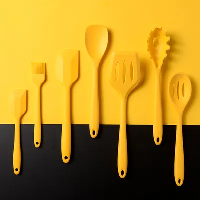 Storage Bucket Yellow Silicone Kitchenware